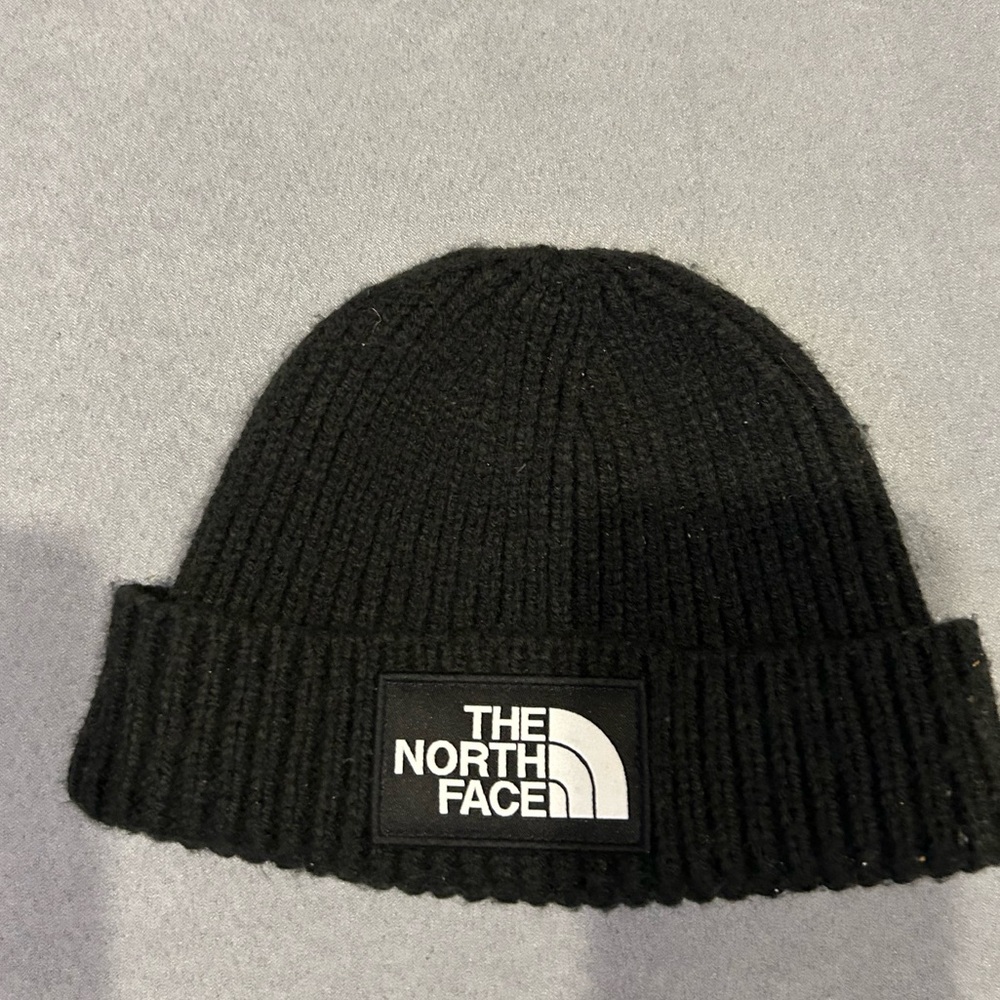 The North Face Infant Winter Beanie, black, size 6-24 mo.